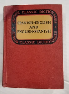 1946 SPANISH/ENGLISH HC DICTIONARY ~ Junior Classic Series ~ WESSELY & GIRONES - Picture 1 of 7