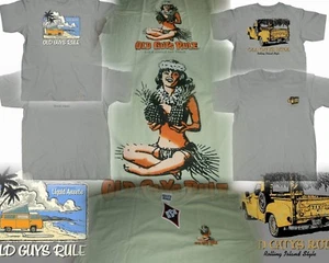 3 OLD GUYS RULE ISLAND LIFE THEMED T-SHIRTS SURFBOARD SIZE L YOU GET ALL THREE! - Picture 1 of 11