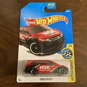 Hot Wheels Honda Odyssey Red HW Speed Graphics 7/10 NIP - Picture 1 of 2