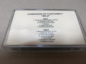 CORROSION OF CONFORMITY "BLIND" RARE PROMO-ADVANCE CASSETTE 13-trks 1994 - Picture 1 of 3