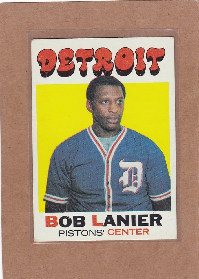 1971-72 TOPPS БАСКЕТБОЛ БОБ ЛАНЬЕ ДЕБЮТАНТ #63 ПОРШНИ EX *A42414 - Изображение 1 из 1