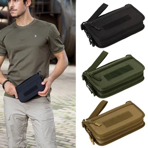 Portatarjetas de identificación de crédito militar Cartera Bolso Organizador Paquete Portátil Bolso Cartera - Imagen 1 de 17