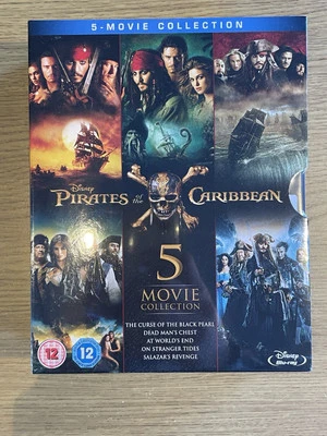Pirates of the Caribbean: 5 Movie Collection - Blu-ray - Image 1 of 2