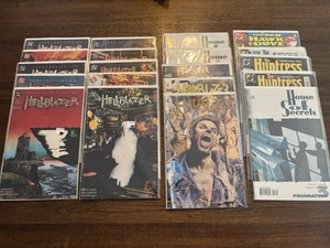 20 DC Comics eingetütet mit Karton Hellblazer Haus der Geheimnisse Jägerin Hawk & Dove - Bild 1 von 1