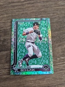 2025 Topps Series 1 - Aaron Schunk #196 Holiday (RC) - Picture 1 of 2