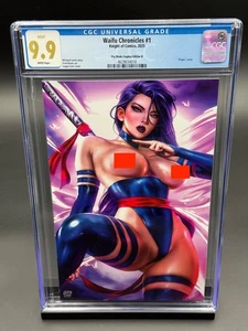 Waifu Chronicles #1 CGC 9.9 (2025) - Psy Blade Cosplay Edición B - Psylocke 18+ - Imagen 1 de 2