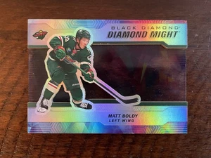 2022-23 Upper Deck Black Diamond Matt Boldy Rookie Diamond Might #/99 #DM-BO - Imagen 1 de 2