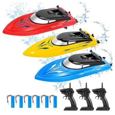 3x Fernbedienung 2,4 GHz Boot RC Motor High Speed Racing Outdoor Spielzeug  - Bild 1 von 4