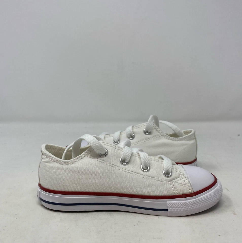 Kids Infant Converse Chuck Taylor All Star Ox Optical 7j256 White 2244 Sz 8