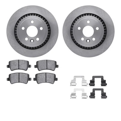 For Volvo XC60 2010-2017 R1 Concepts WFUH1-27299 Rear Brake Kit w Optimum Pads - Image 1 of 3