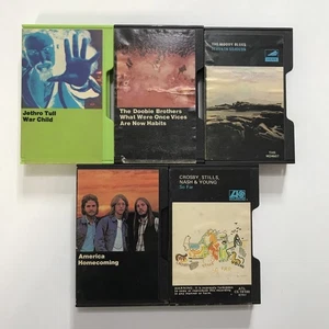 Vintage 70's Cassette Tap Lot America Doobie Brothers CSNY Jethro Tull READ - Picture 1 of 8