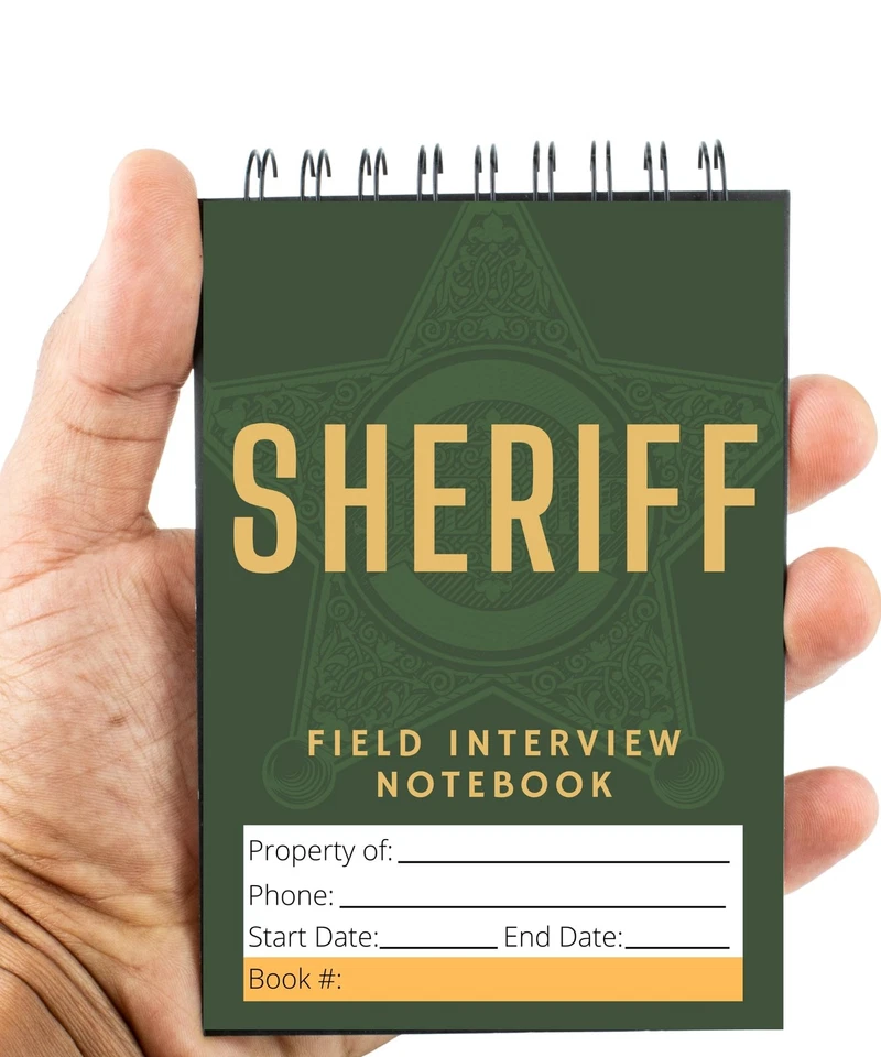 Law Enforcement Incident Report Notepads, Sheriff, Security & Police Gear, ED... - Image 1 of 4