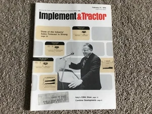Rivista Attrezzamento e Trattore 21 Febbraio 1976 Agricoltura Agricoltura Pubblicità Vintage J - Foto 1 di 7