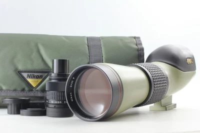 [N come nuovo con custodia] Nikon Field Scope ED II D=60 P ZOOM 20-45x oculare dal GIAPPONE - Immagine 1 di 4