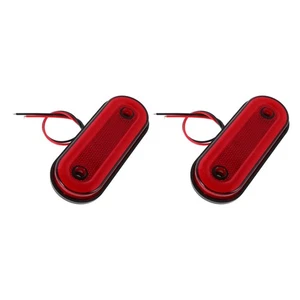 Luces LED marcadoras de camión 2 piezas: alto brillo duraderas fáciles de instalar adecuadas - Imagen 1 de 12