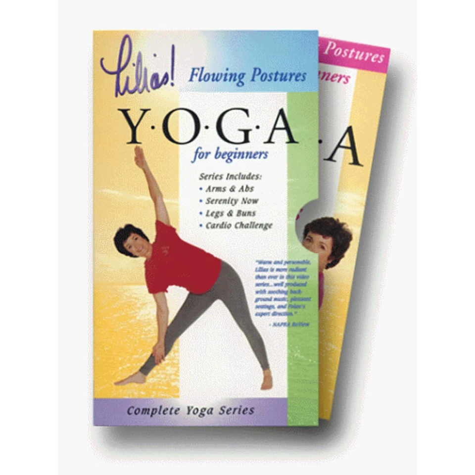 Lilias Yoga for Beginners: Flowing Postures Boxed Set [VHS] [VHS Tape] - Image 1 of 1