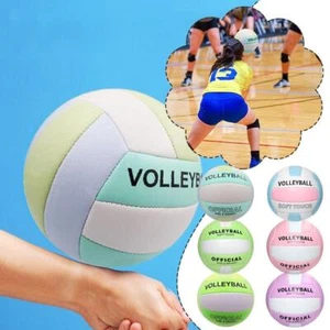 Indoor Outdoor Volleyballs Official Size 5 Volleyballs for Beginner, Teenager O0 - Picture 1 of 16