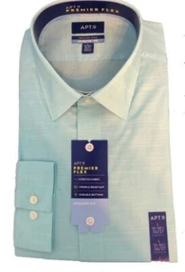 Apt. 9 Athletic-Fit Premier Flex Mens Dress Shirt XL 17-17.5. NWT - Picture 1 of 2