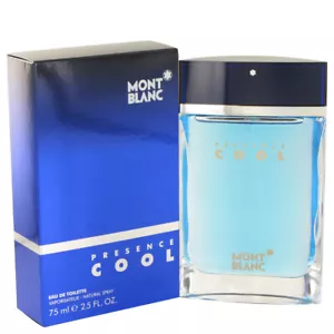 Presence Cool by Mont Blanc Eau De Toilette Spray 2.5 oz For Men - Picture 1 of 4