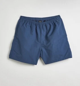 Goldwin pantaloncino nylon 5" blu umido uomo taglia large (4) tasche tempo libero nuovo - Foto 1 di 6