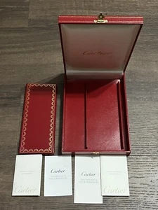 LEERE CARTIER BOX FÜR KUGELSCHREIBER UND GELDBÖRSE, CO 456, - Bild 1 von 13