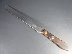 Vintage Universal Resistain Ausbein Schnitzmesser Holzgriff 8" Klinge - Bild 1 von 4