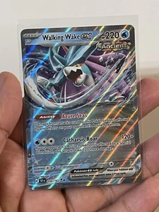 Pokémon TCG Walking Wake ex 050/162 Sv05: Temporal Forces Holo NM - Picture 1 of 2