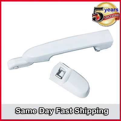 Manija de puerta exterior trasera derecha para Hyundai Accent 2006 2007-2011 NW blanco nórdico Foto 1 de 4