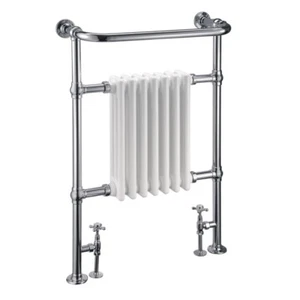 Burlington Chrome Traditional Trafalgar Radiator R1 CHR Burlington Radiator - Picture 1 of 2