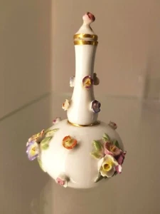 Meissen Flacone Flacone Fioriera Plastica Bordo Oro, 1. Scelta RARO tempo pomello - Foto 1 di 9