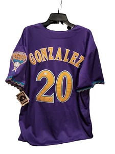 Luis Gonzalez Autographed Arizona Diamondbacks Signed Cooperstown Jersey PSA - Picture 1 of 6
