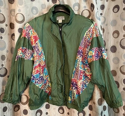 Chaqueta Vintage Lemaya Sports Gear Wind Suite Verde 20 W Forrada Años 90 80 Foto 1 de 4