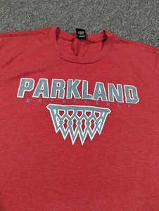 Parkland school district basketball tshirt red adult 2xl short sleeve - Picture 1 of 5