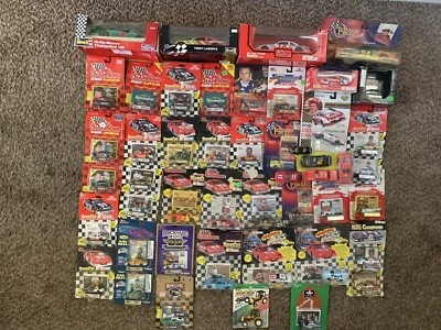 nascar diecast Scale Hot Wheels 45+ Cars Lot - 1990’ - Image 1 of 4