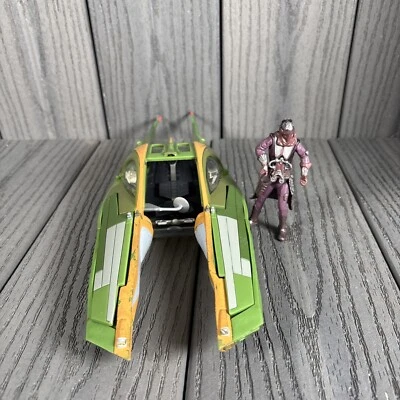 星球大战 SAGA 2002 AOTC ZAM WESELL SPEEDER + ZAM WESELL 公仔。 阅读说明 — 第 1/4 张图片