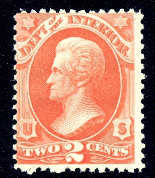 USA O16 MINT NH 2c DEPT OF INTERIOR OFFICIAL -- CAT $160 -- BRIGHT COLOR - Image 1 of 1