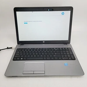 HP ProBook 450 Core i5 4200M 2.5GHz 8GB RAM No HDD 15.6" - ***BOOT TO BIOS - Picture 1 of 9