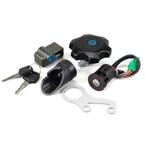 Ignition Key Switch Gas Cap Lock Set For Suzuki DR-Z 400 DRZ400 DRZ400S DRZ400SM - Picture 1 of 6