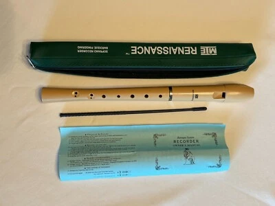 麻省理工学院文艺复兴记录器高音记录器巴洛克手指 — 第 1/4 张图片