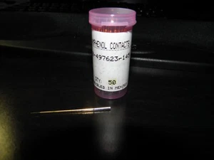 Amphenol 10-497623-145 pasadores de contacto cantidad 50 - Imagen 1 de 1