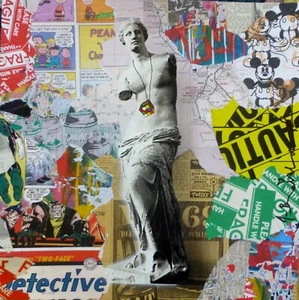 MR. BRAINWASH Venus Original art 1/1 Rubik's Cube Portfolio HAND SIGNED pop Art - Picture 1 of 6