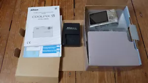 Nikon Coolpix S9 6,1 megapixel fotocamera digitale - argento con caricatore difettoso - Foto 1 di 1