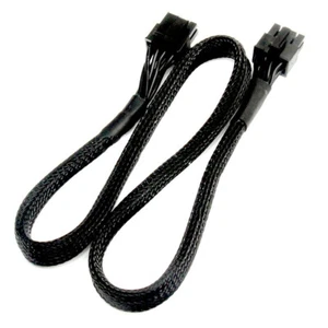 2x 8Pin To Single/Dual 8Pin (6+2)Pin Pcie VGA Power Modular Cable - Picture 1 of 9