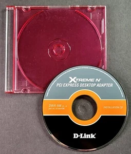 D-Link Xtreme N PCI Express Desktop Adapter Installation CD DWA-556 v1.30 - Picture 1 of 1