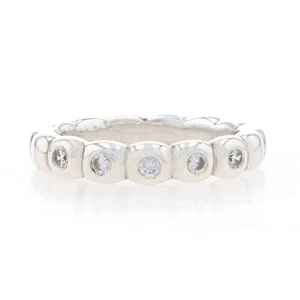 Anillo Pandora Hope - 925 Esterlina NUEVO Auténtico Banda 55 (US 7.25) 190829CZ - Imagen 1 de 9