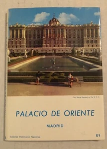 Postcard Souvenir Folder Madrid, Spain. (Palacio De Oriente) 6 Postcards - Picture 1 of 6