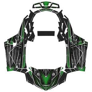 2018 Arctic Cat Wildcat XX Design Optimus Graphic Kit Wraps UTV Decal 4x4 - Picture 1 of 9