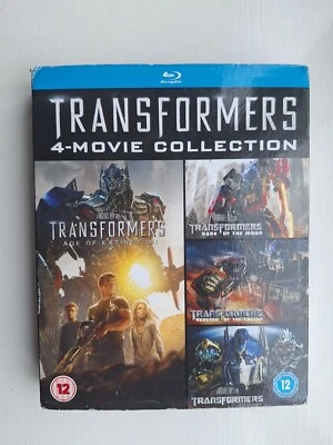 Transformers: 4-movie Collection Blu-ray (2014) Shia LaBeouf, Bay (DIR) cert 12 - Image 1 of 4