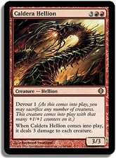 Caldera Hellion FOIL Shards of Alara NM Red Rare MAGIC GATHERING CARD ABUGames
