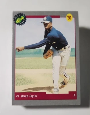 1991 Classic Draft Picks Baseball Complete Set Factory Sealed Open Box - Image 1 of 4